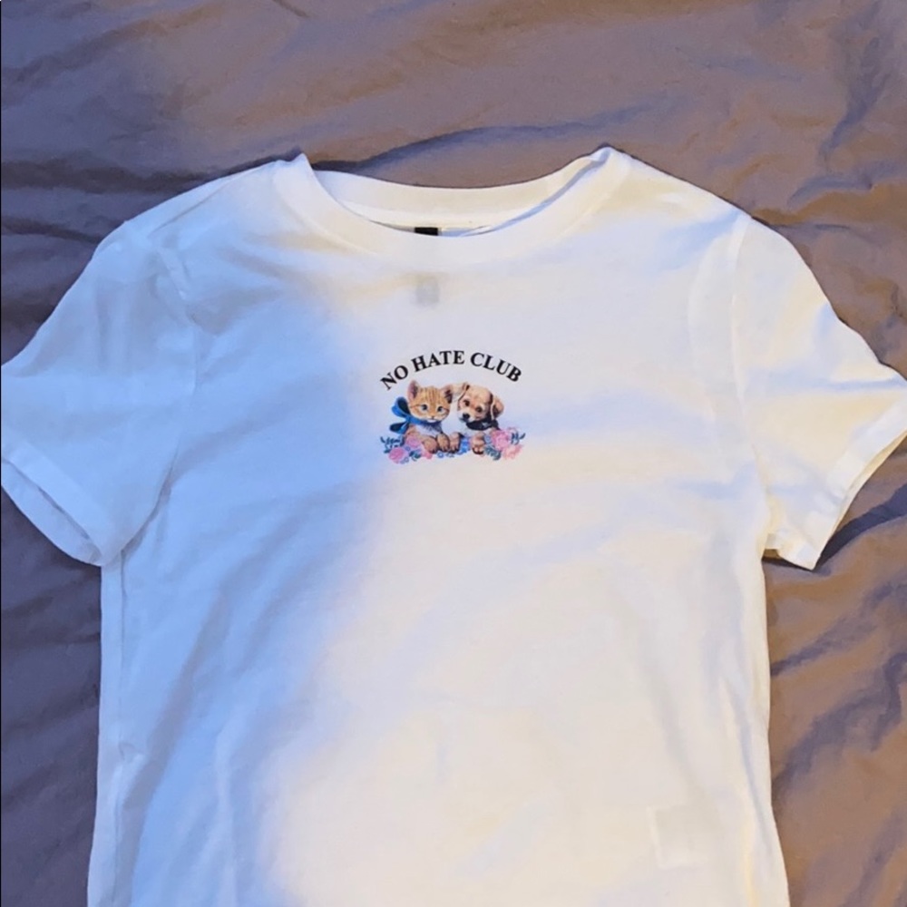 cute top, cropped, never worn